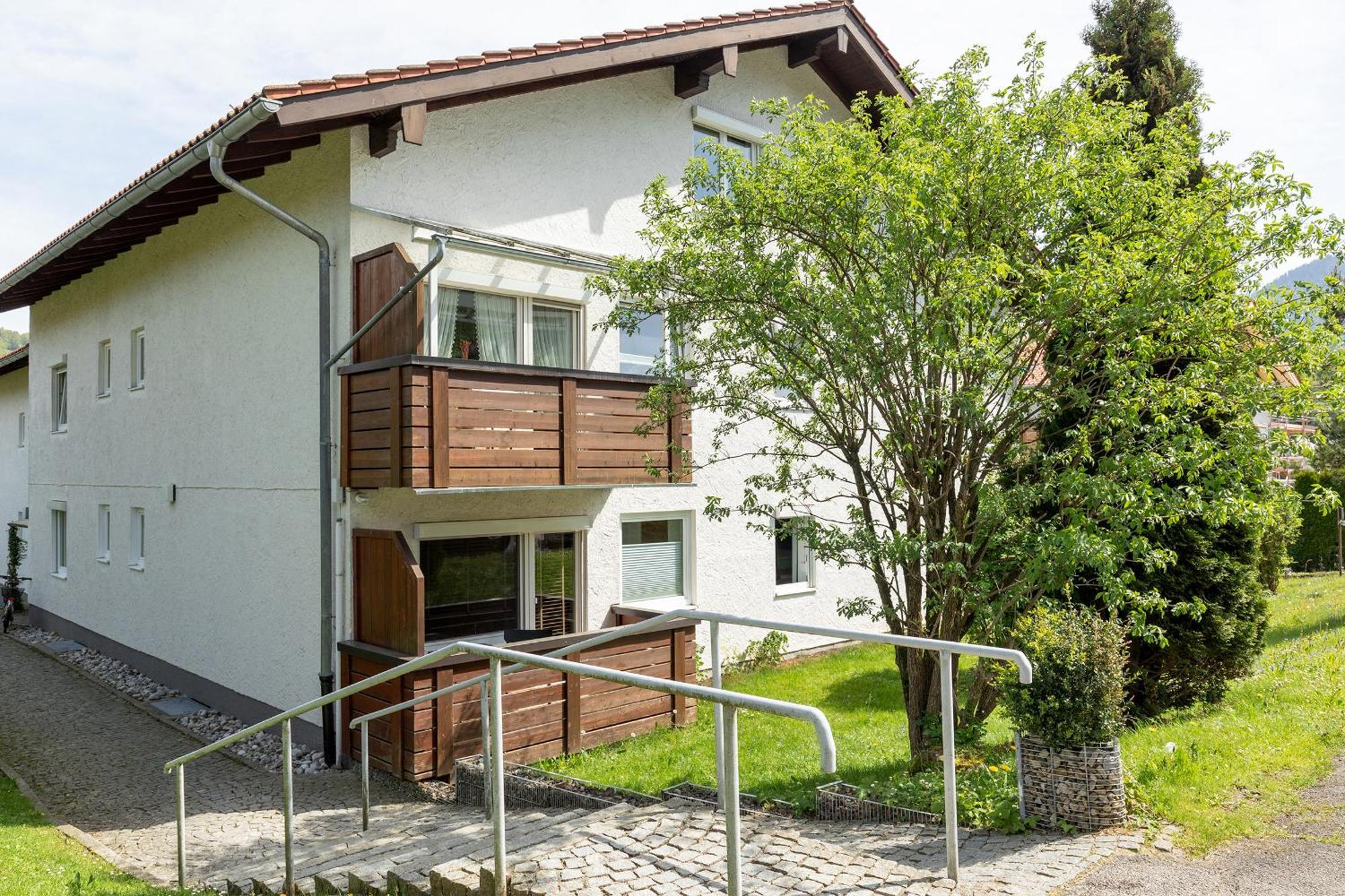 Apartment Fuchsbau - 2 Zimmer Mit Balkon Ruhpolding Exterior photo